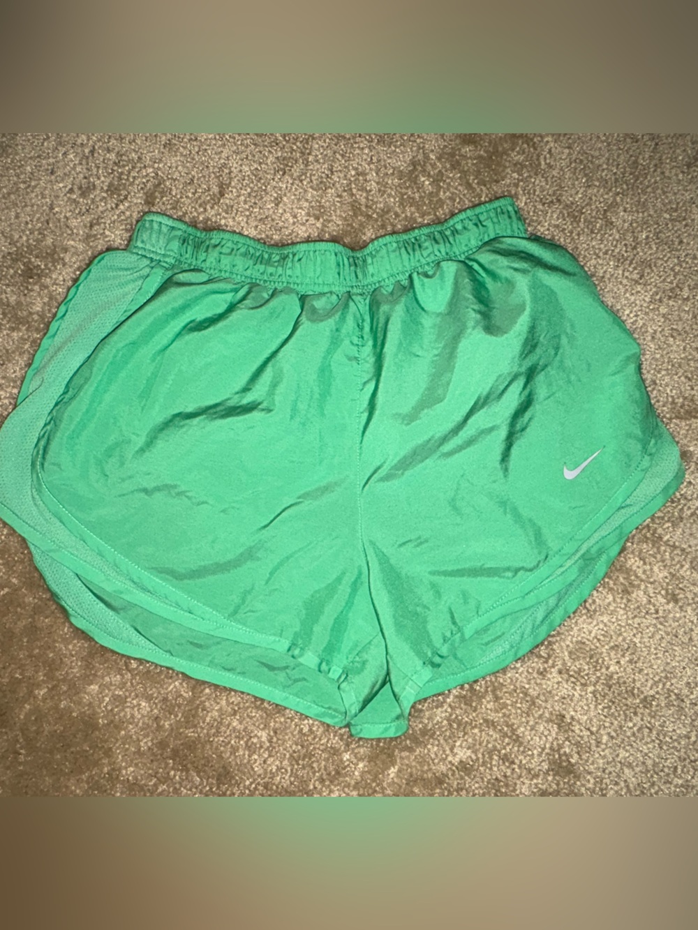 Nike Green Dri FitAthletic Shorts